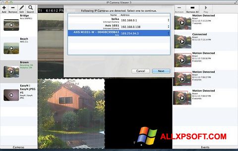 Ảnh chụp màn hình IP Camera Viewer cho Windows XP