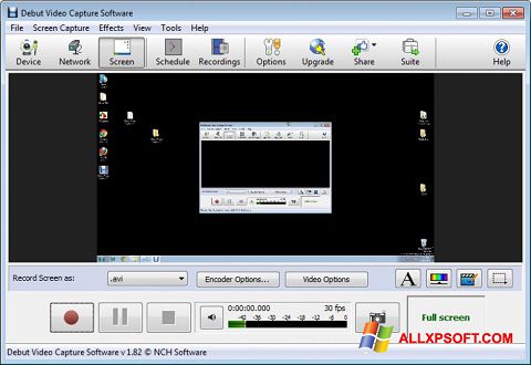 Ảnh chụp màn hình Debut Video Capture cho Windows XP