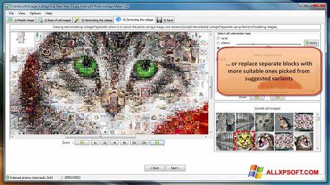Ảnh chụp màn hình Photo Collage Maker cho Windows XP