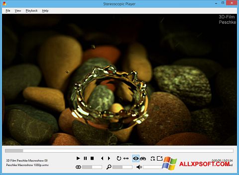 Ảnh chụp màn hình Stereoscopic Player cho Windows XP