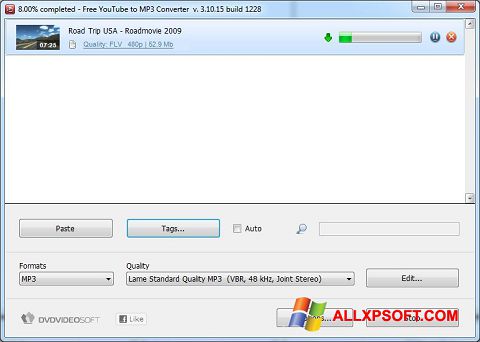Ảnh chụp màn hình Free YouTube to MP3 Converter cho Windows XP