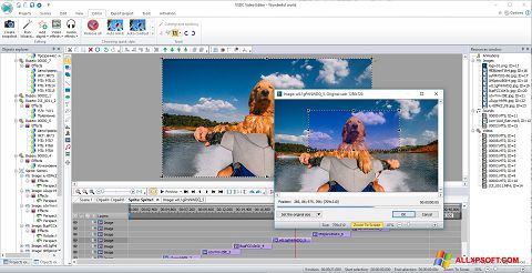 Ảnh chụp màn hình VSDC Free Video Editor cho Windows XP