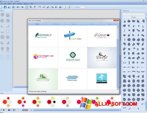 Ảnh chụp màn hình Sothink Logo Maker cho Windows XP