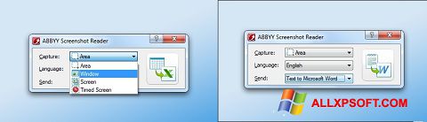 Ảnh chụp màn hình ABBYY Screenshot Reader cho Windows XP