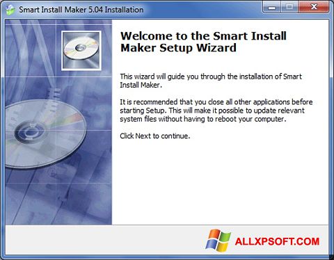 Ảnh chụp màn hình Smart Install Maker cho Windows XP