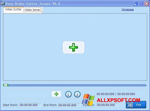 Ảnh chụp màn hình Free Video Cutter cho Windows XP